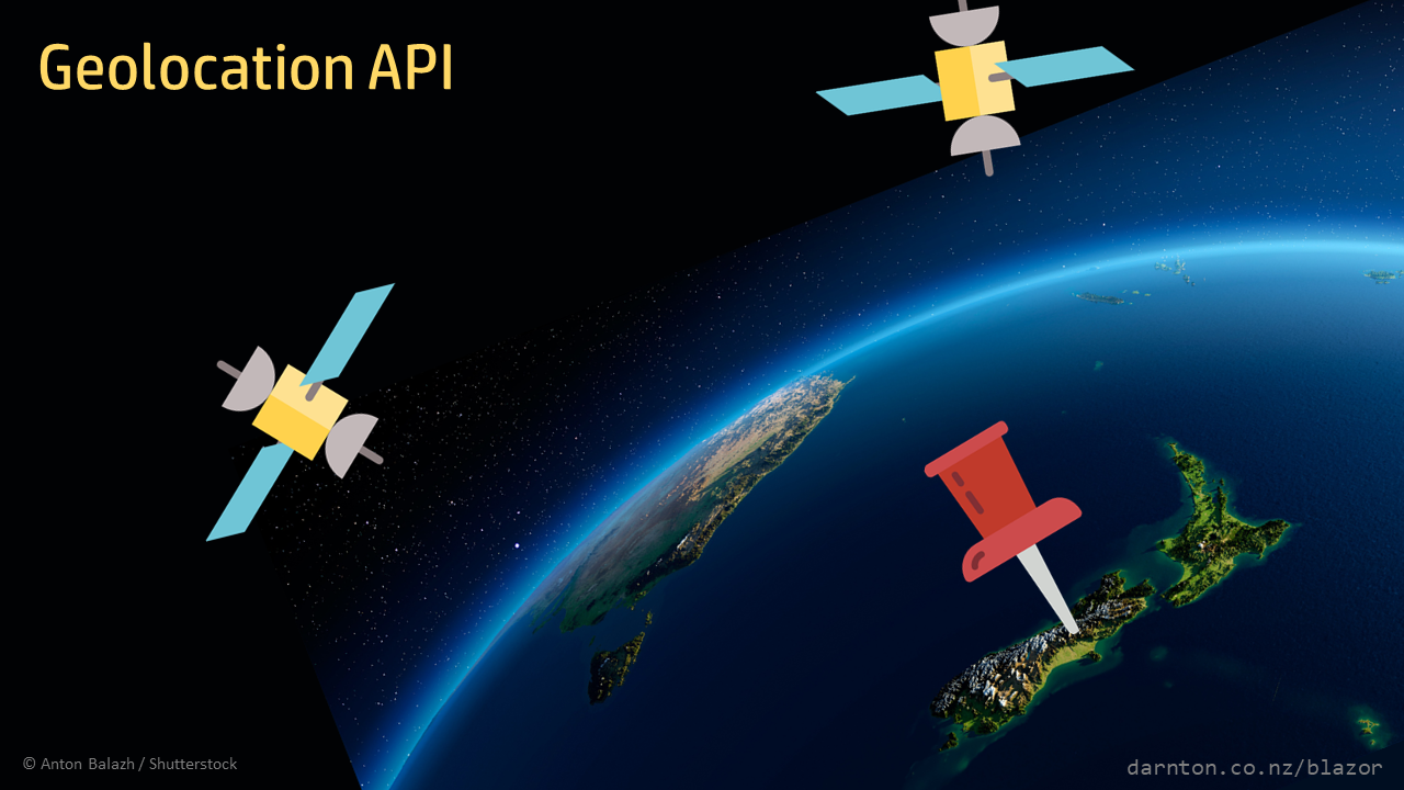 Geolocation in Blazor – Bernard Darnton